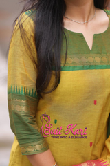 Pure Cotton Suit Set Elegant Kanchi With Jaquard Dupatta