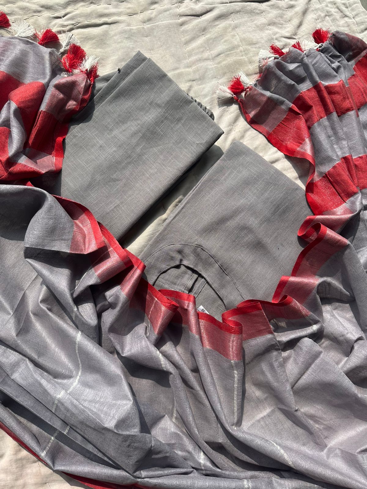 Classic Gray Handloom Set