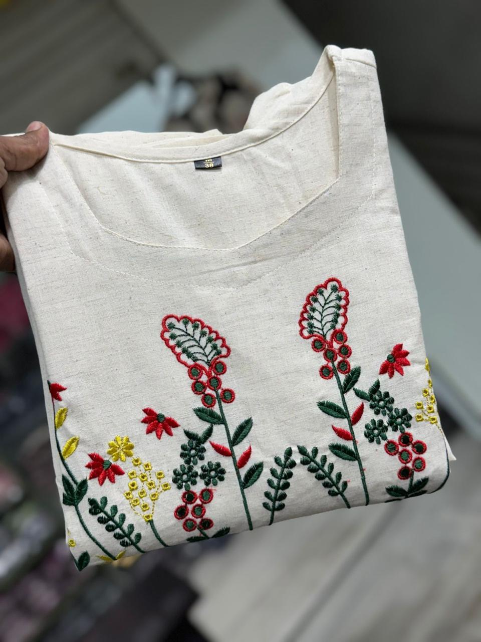 Vintage Bloom Cotton Dress