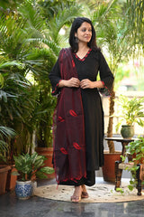 Suitkari, Black Kurta set