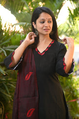Suitkari, Black Kurta set