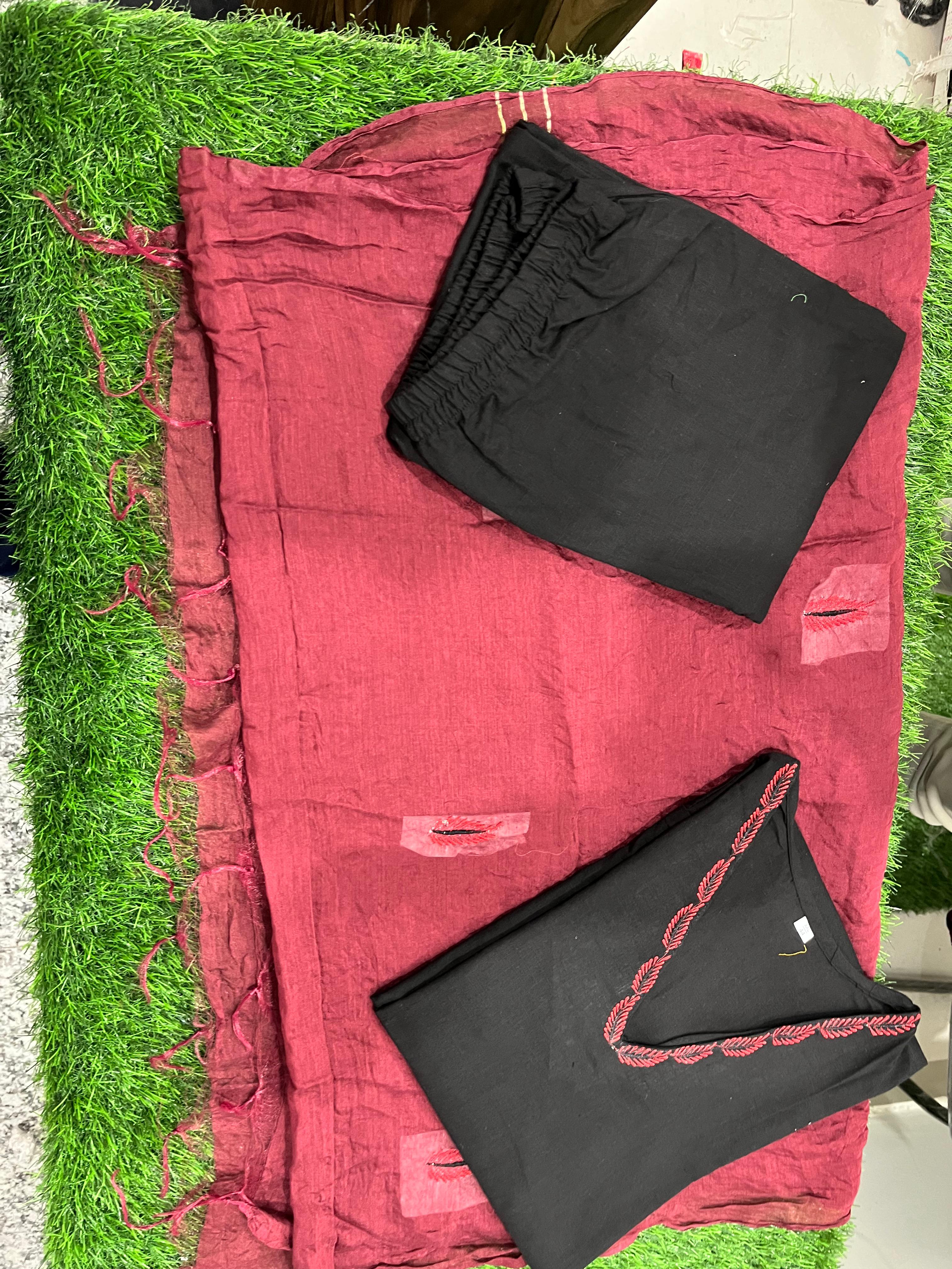 Suitkari, Black Kurta set