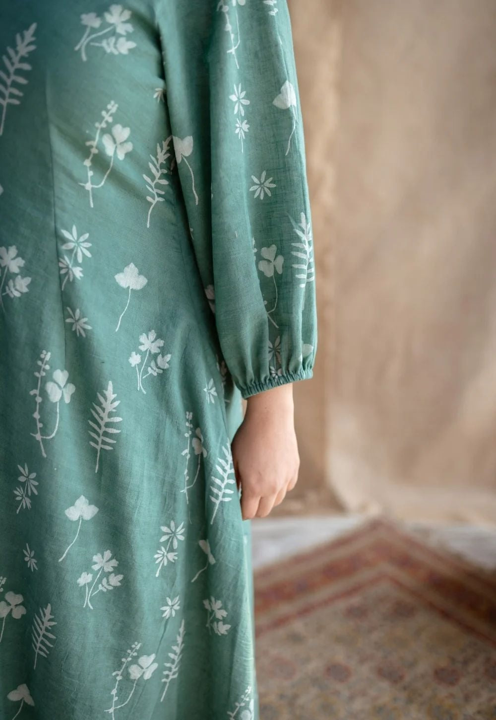 Suitkari, Cotton Dress, Midi Dress