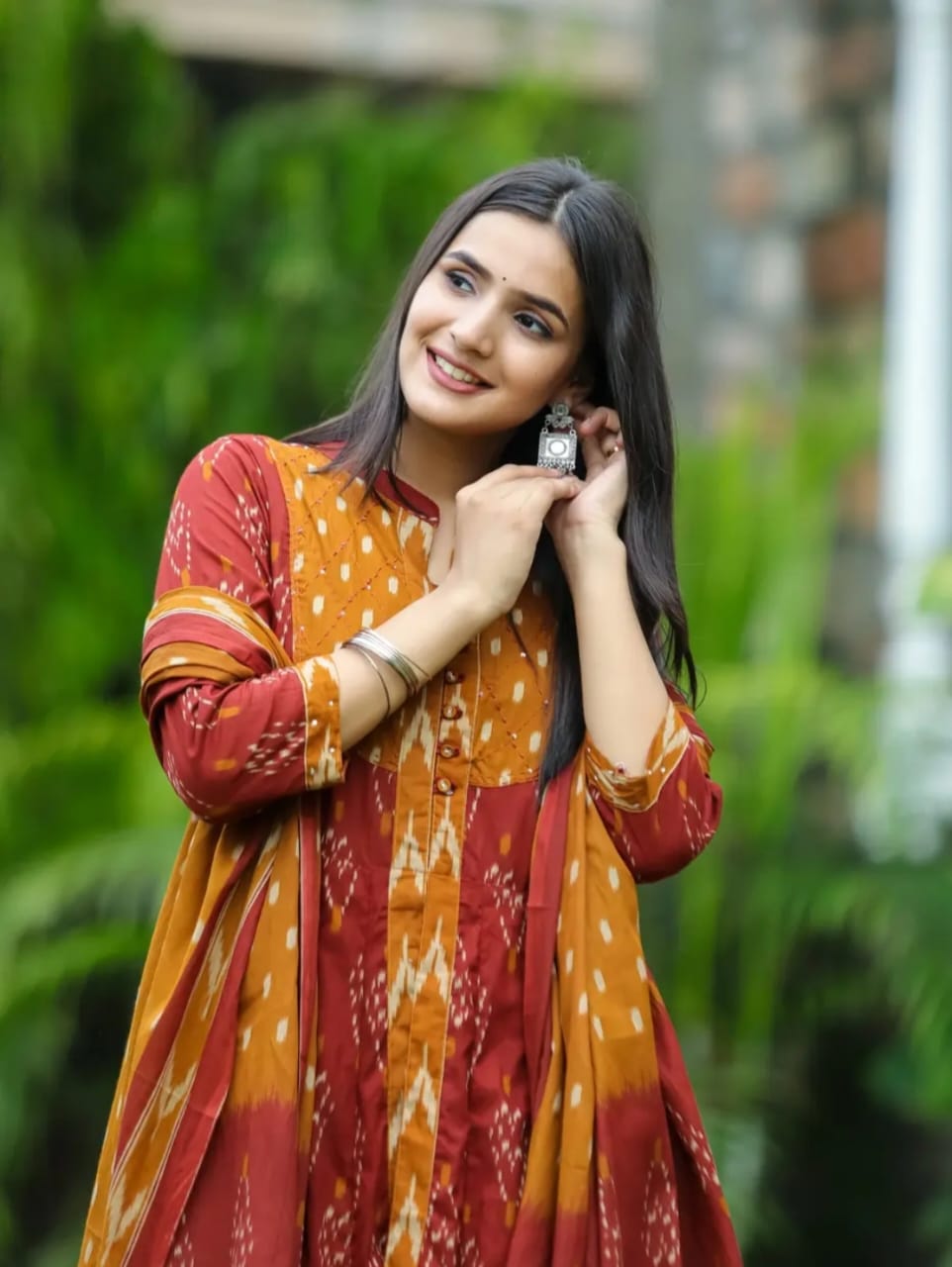 Anarkali kurta set, kurta set with dupatta , suitkari